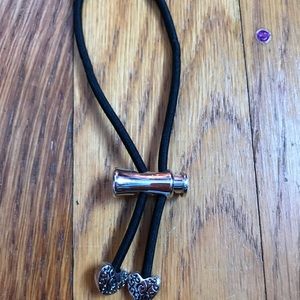 Adjustable pony tail band with charms !